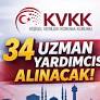 KVKK'ya 34 Uzman Yardımcısı Alınacak