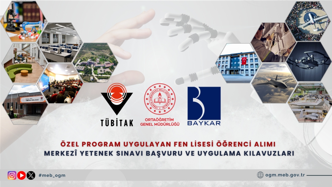 BAYKAR FEN LİSESİ İLE TÜBİTAK FEN LİSESİNE YETENEK GİRİŞ SINAVI BAŞVURULARI BAŞLADI