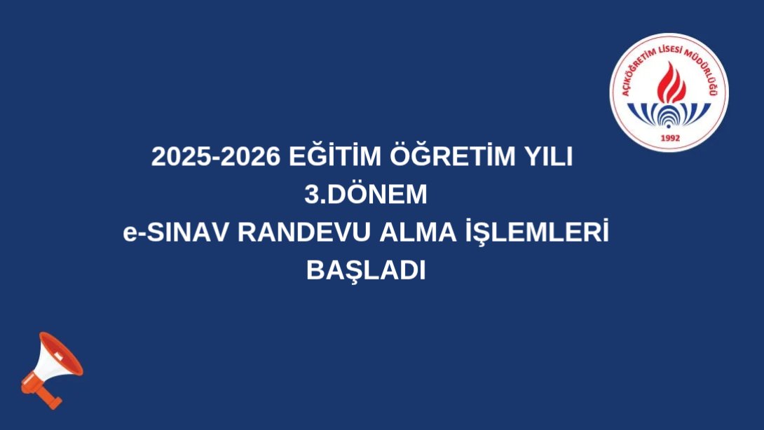 ÖNEMLİ DUYURU!