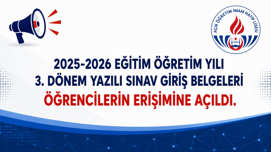 ÖNEMLİ DUYURU!