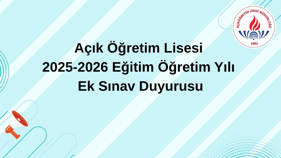 ÖNEMLİ DUYURU!